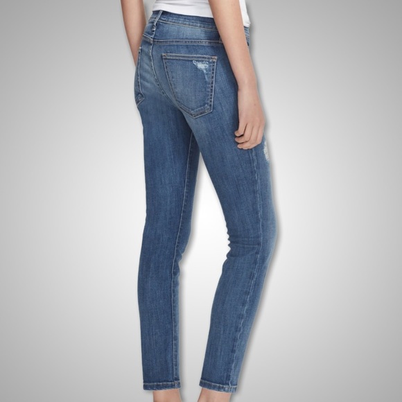 { Current/Elliott } - The Stiletto in Niagara Destroyed Jeans - Picture 2 of 4